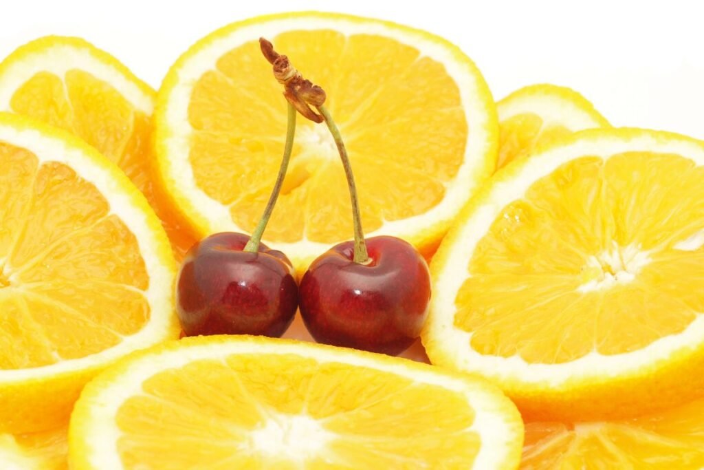 Vyšnių uogienė su apelsinais