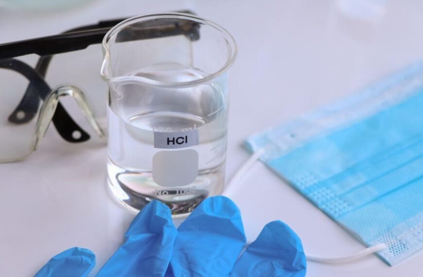 Druskos rūgštis ir jos platus panaudojimas buityje