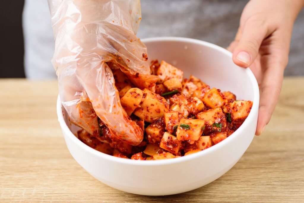 Marinuoti ridikėliai 5 | Derlingas.lt Ridikėlių kimchi (korėjietiškas fermentuotas receptas)
