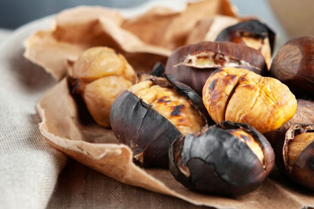 Kaip paruošti kaštainius valgymui?