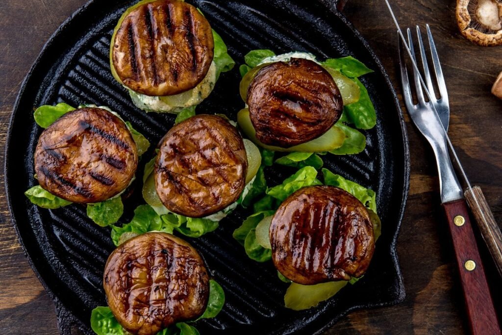 Portobello grybai receptai 5 | Derlingas.lt Portobello grybų mėsainiai