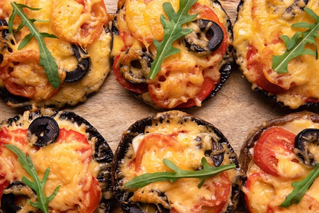 Portobello grybai receptai 6 | Derlingas.lt Portobello grybų picos