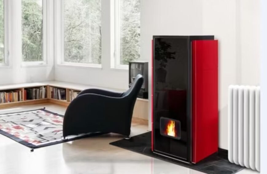 Granulinė krosnelė su vandens kontūru – efektyvus šildymo sprendimas šiuolaikiniam namui. Kuo ji išskirtinė?