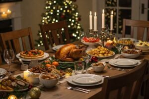 Kalėdų patiekalai – šventiškai, gardžiai ir neskriaudžiant piniginės. Šventinis stalas vos už 60 eurų!