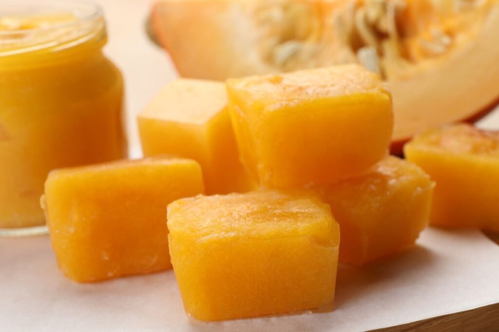 Šaldytas moliūgas žiemai