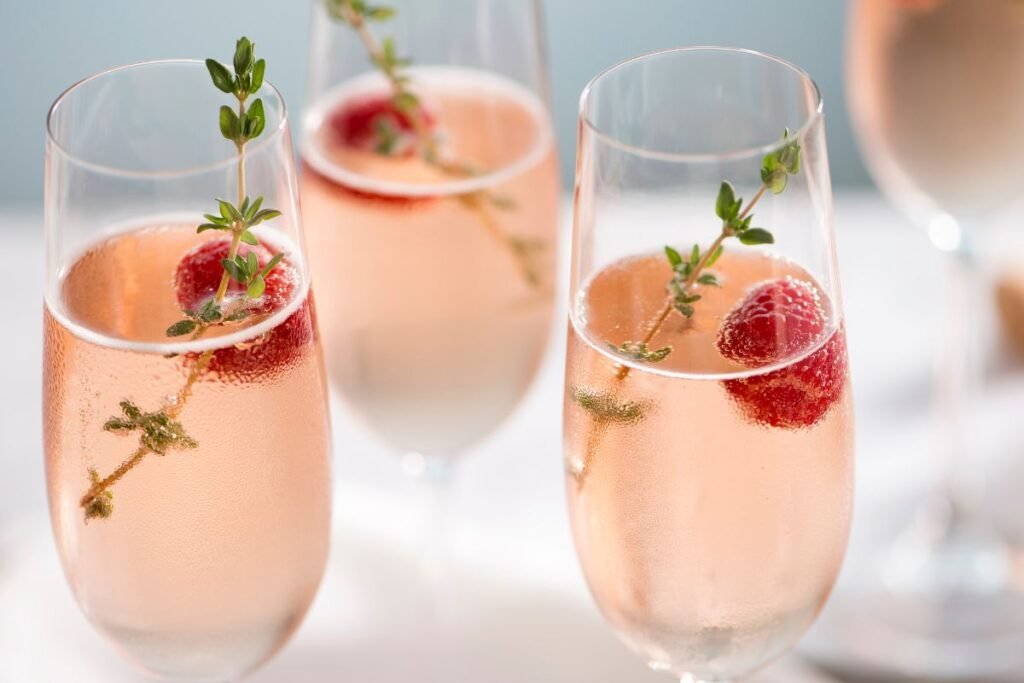 Šaldytos uogos gėdimams ir kokteiliams