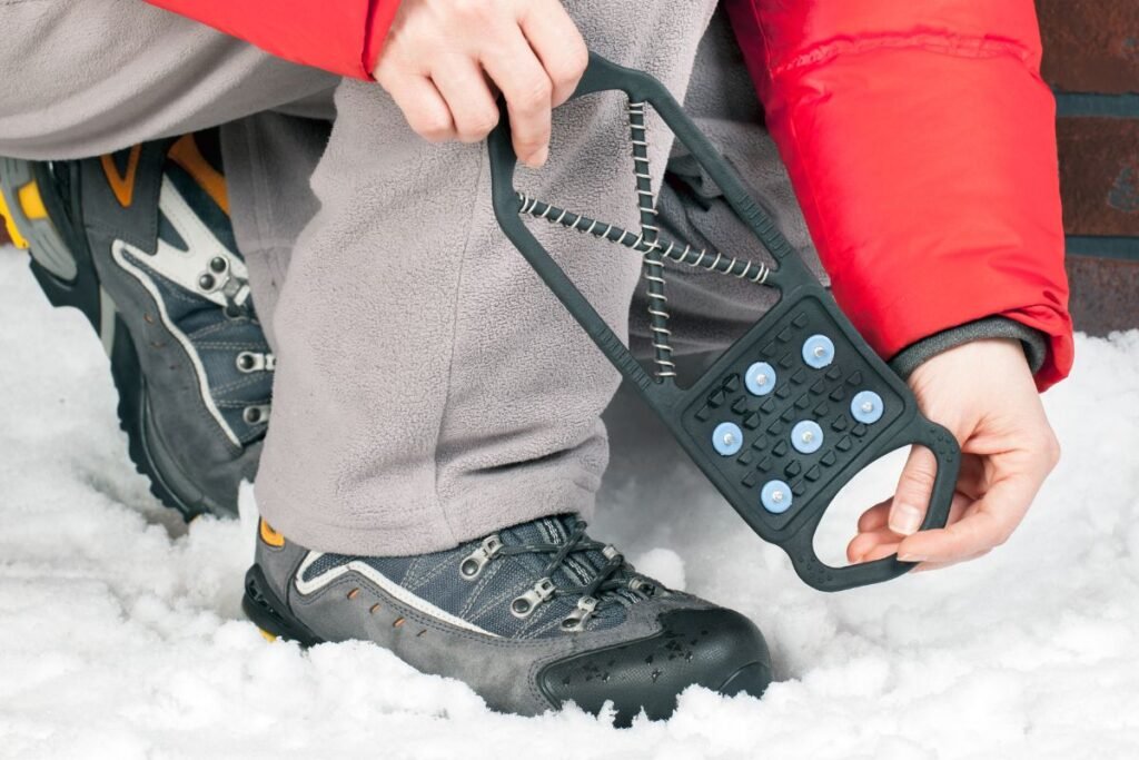 Kaip prižiūrima batų apsauga nuo slydimo?