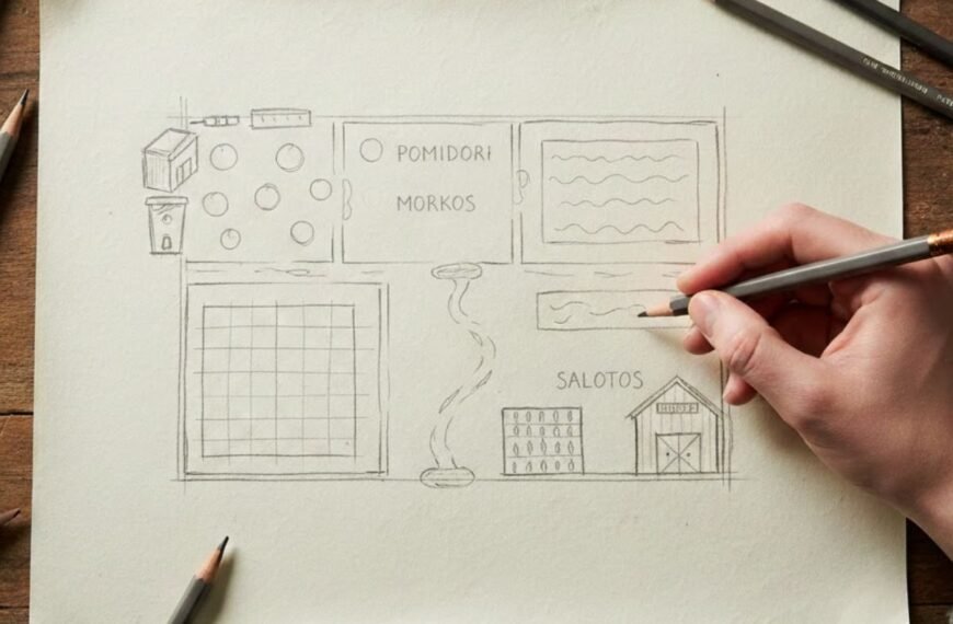 Daržo planas: kaip suplanuoti daržo išdėstymą ir užauginti gausesnį derlių?