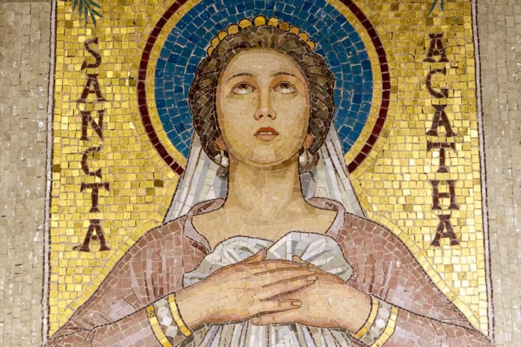 Šv. Agota – nuo ugnies nelaimių iki duonos globos