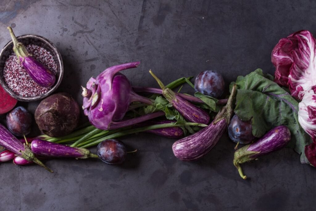 Violetinės daržovės