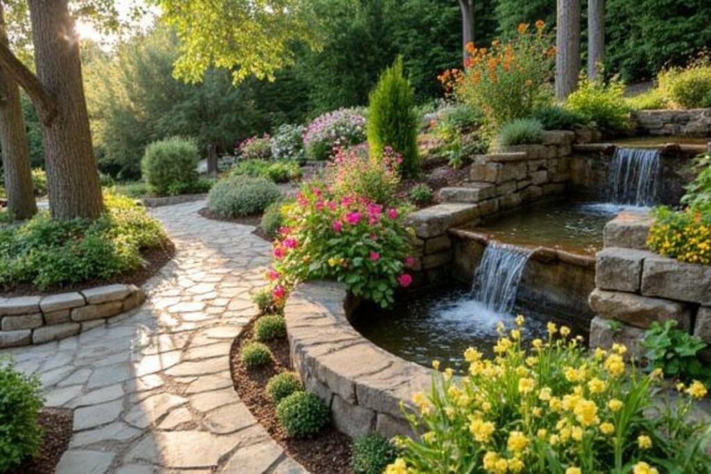 Šlaitų apželdinimas ir ir borteliai