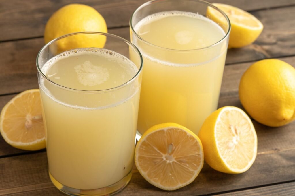 Tobula naminė citrinų gira