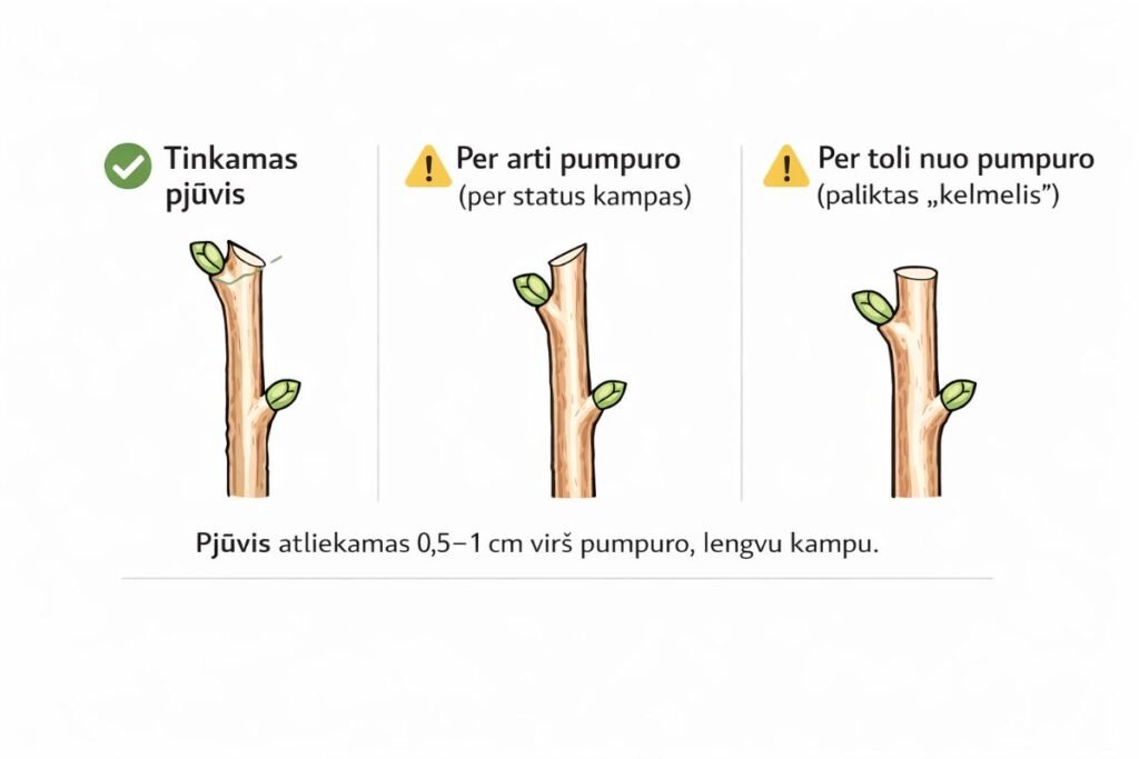 Hortenzijų genėjimas pavasarį