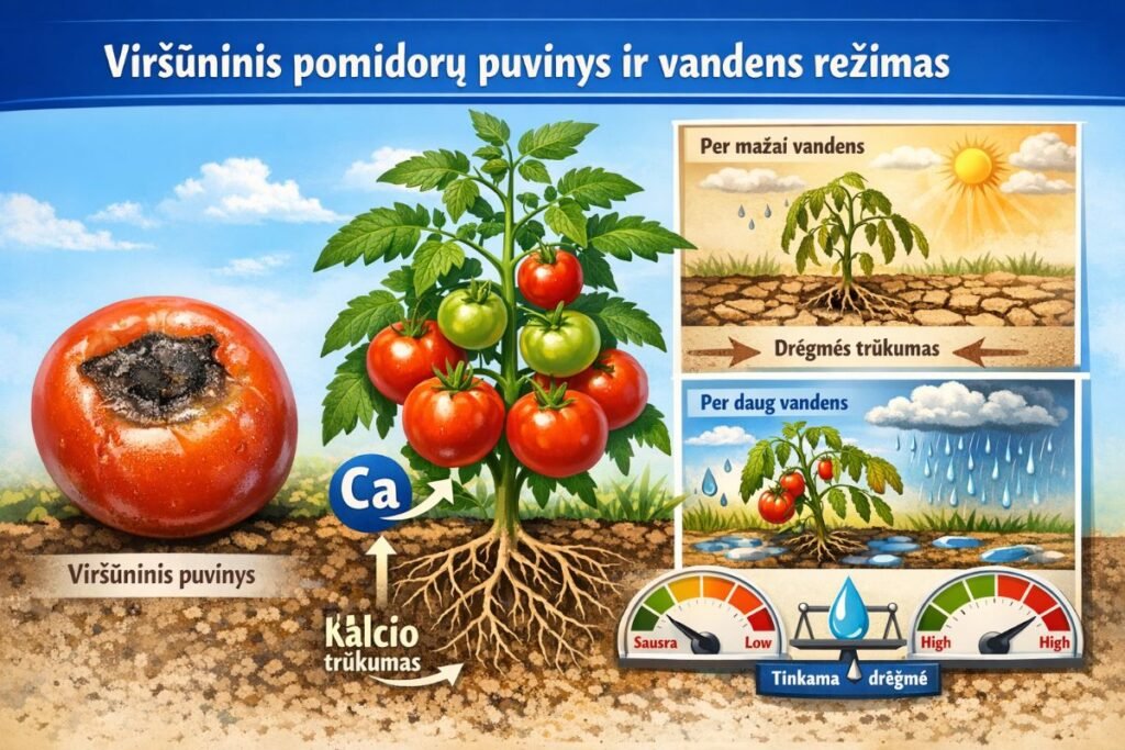 Kiaušinių lukštų pomidorams