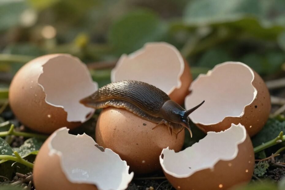 Kiaušinių lukštai šliužams