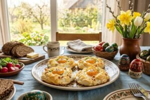Kiaušinių „debesėliai“ (Cloud Eggs) magiškam Velykų rytui ir lengvam paruošimui