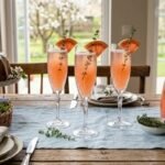 Šventinis Velykų gėrimas: Mimosa su greipfrutais ir čiobreliais – gaiva, kuri subalansuoja šventinį stalą