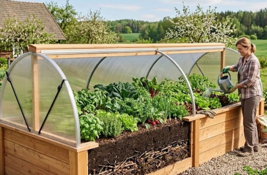 Pakeltų lysvių šiltnamis – naujos kartos sprendimas ankstyvam ir gausiam derliui