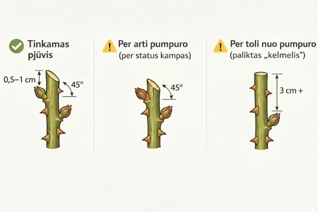 Rožių priežiūra pavasarį: genėjimas – chirurginis tikslumas jūsų sode