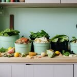 Skystos trąšos iš virtuvės atliekų