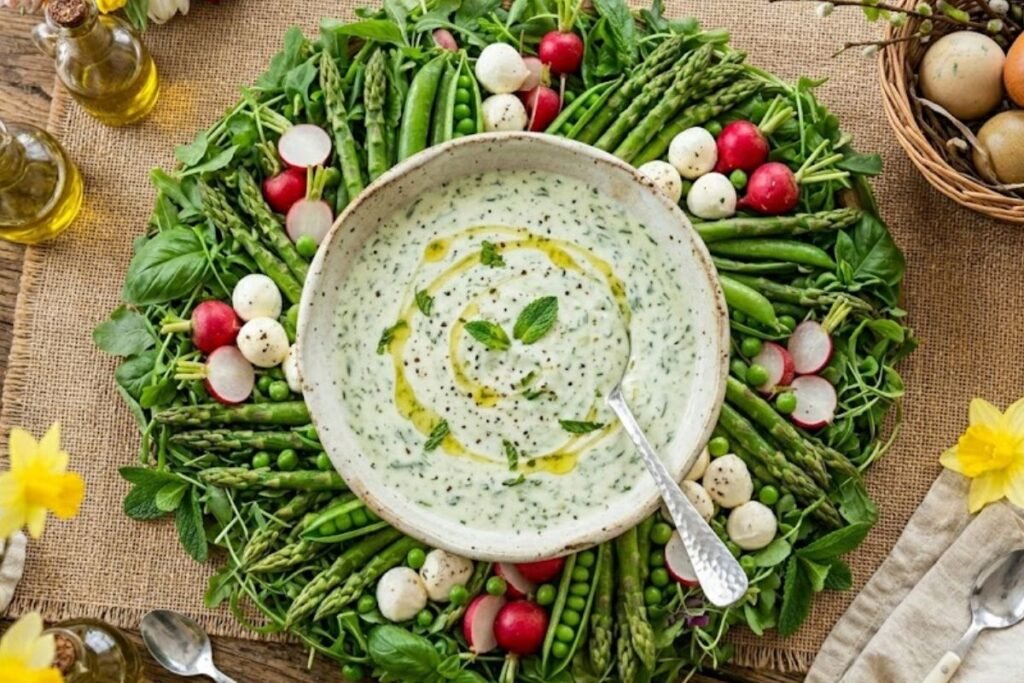 Velykinis užkandžių vainikas: kaip paruošti?