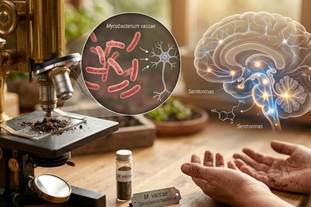 „Laimės mikrobai“: ką sako neuromokslas?