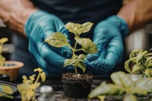 Augalų persodinimo šokas