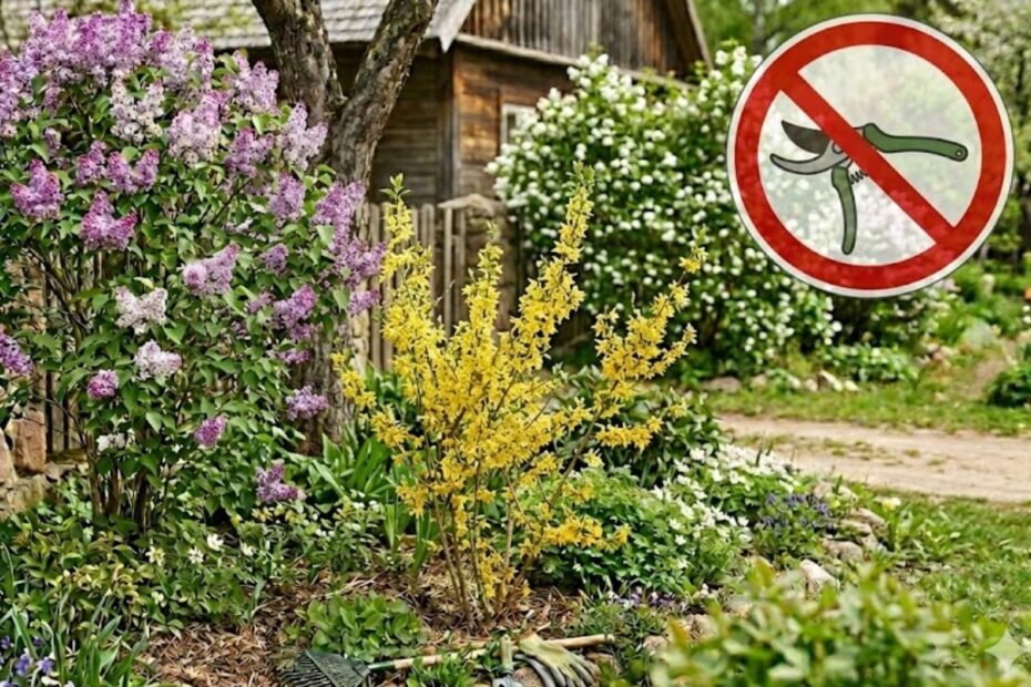 Ko negenėti pavasarį? 7 augalai, kuriems genėjimas pražudo žiedus