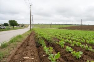 Kokiu atstumu sodinti nuo kelio