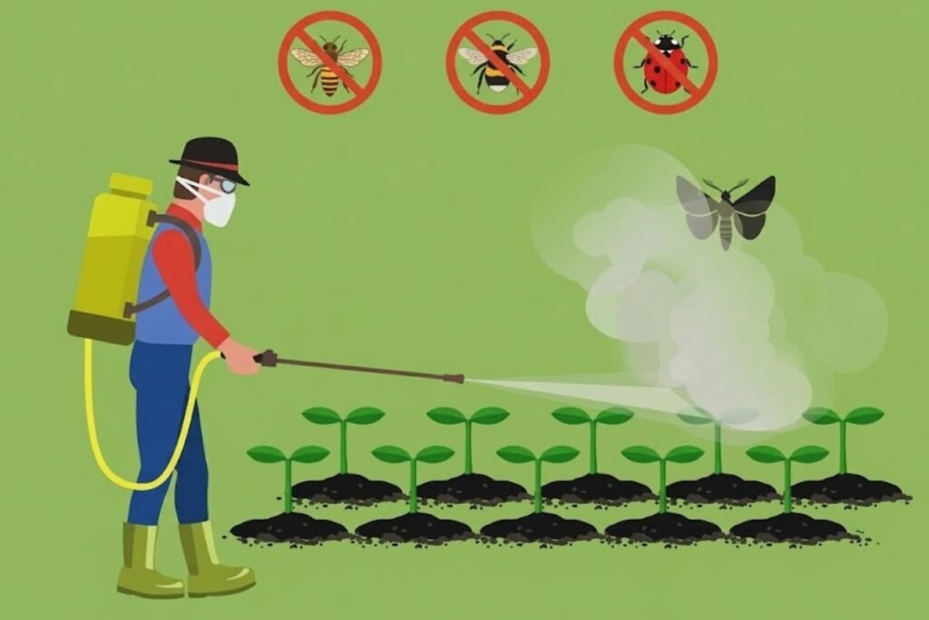 Insekticidai ir žala naudingiems vabzdžiams