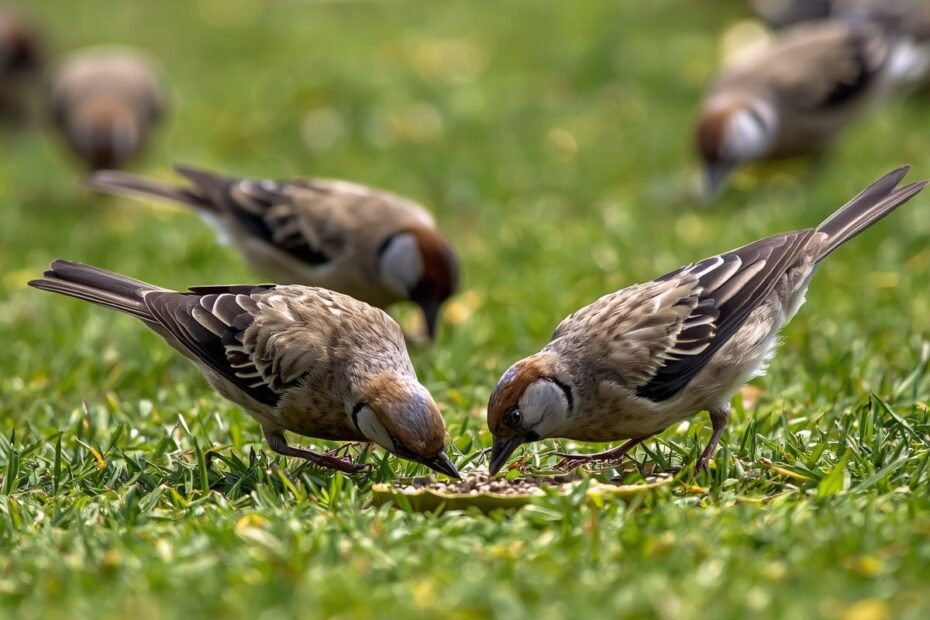 Sėklų apsauga nuo paukščių