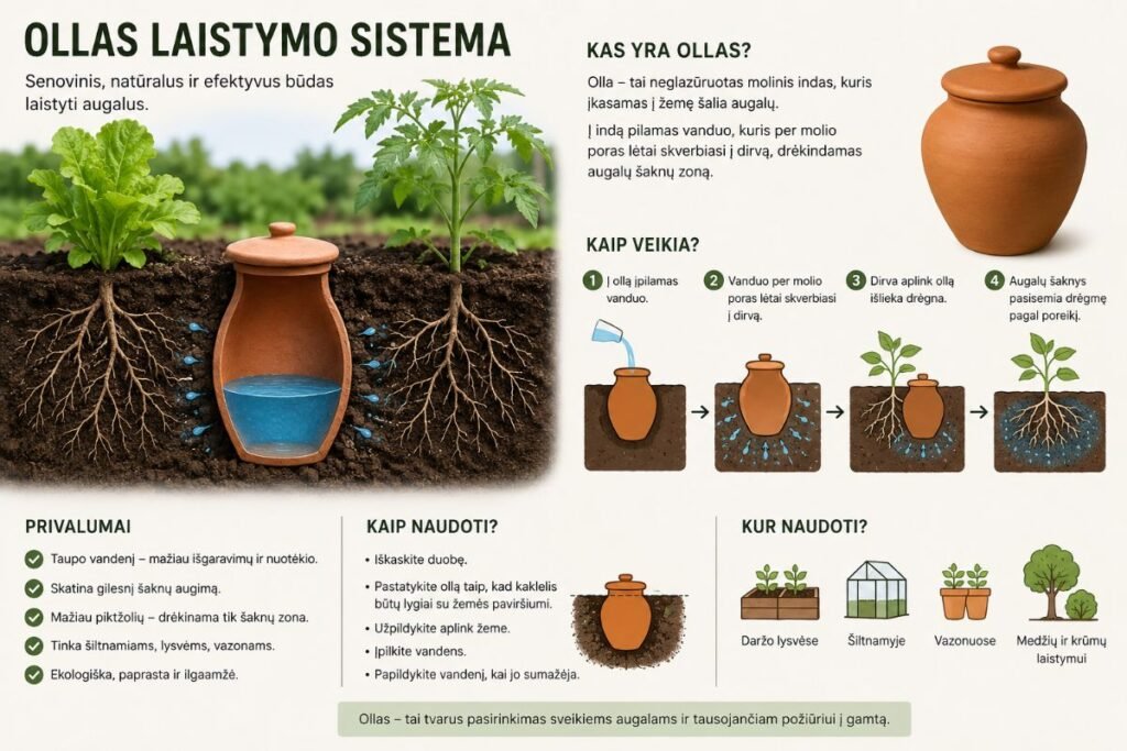 Laistymo sistemas ollas