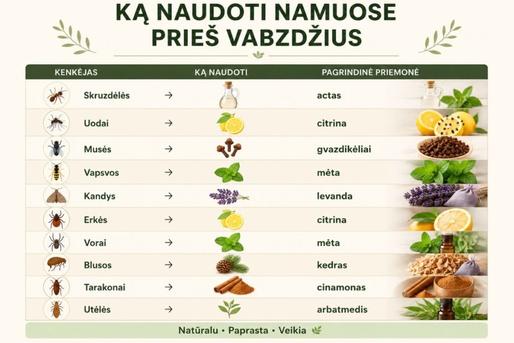 Utėlės – arbatmedžio aliejus