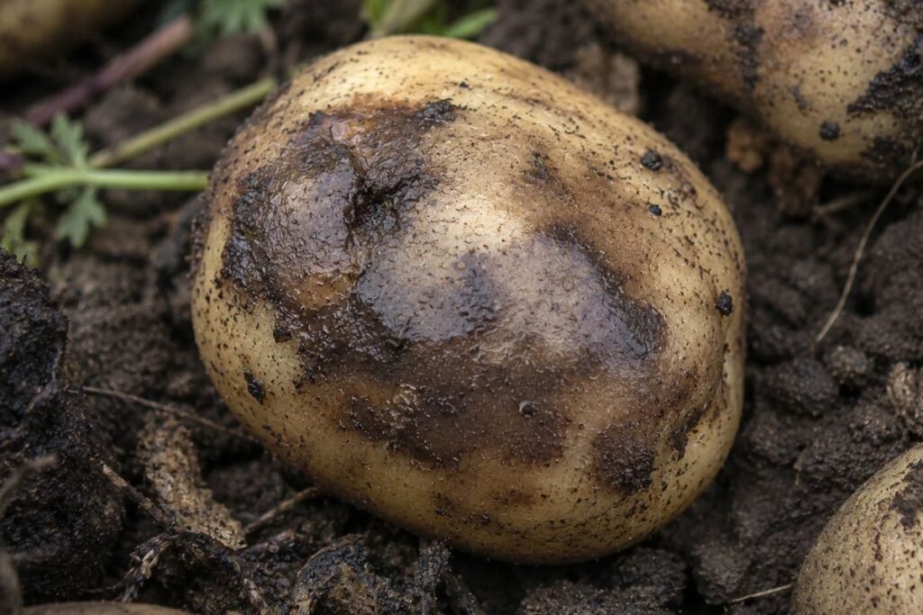 Bulvių maras: gumbų apsauga vėlyvuoju augimo periodu