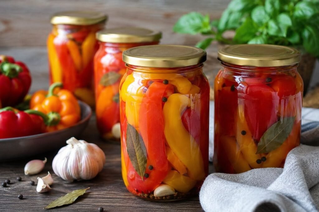 Klasikinis receptas: traški paprika su medumi žiemai