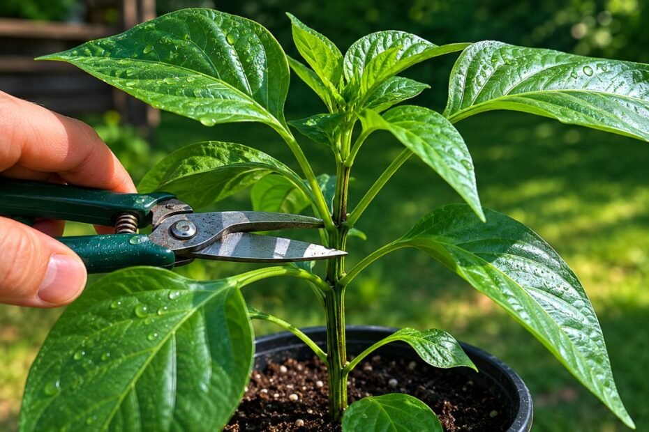 Paprikų genėjimas: paslaptis, kurią žino tik gausų derlių skinantys daržininkai