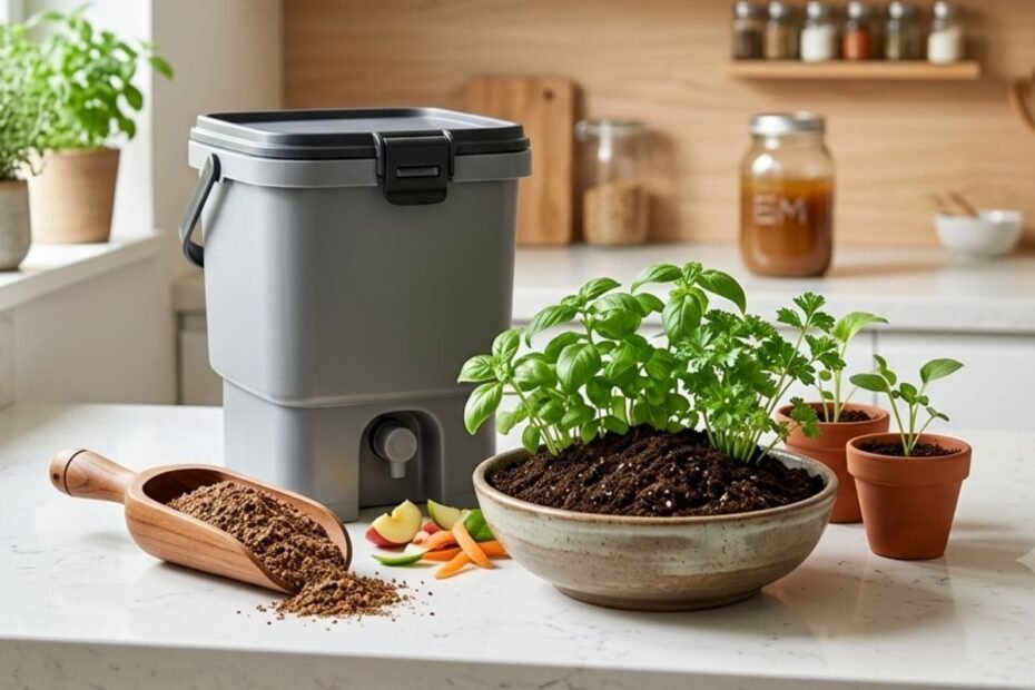 Bokashi kompostavimas