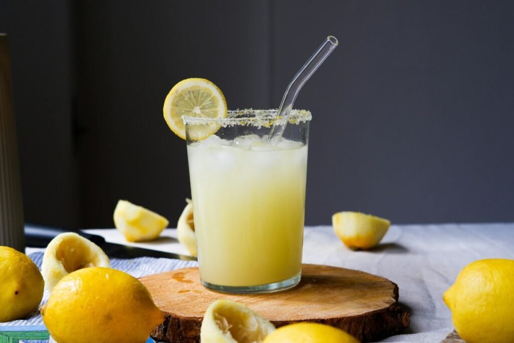 Tobulas naminis citrinų limonadas