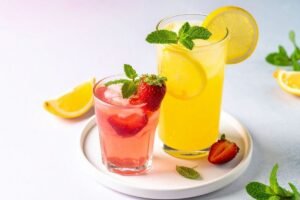 Tobulas naminis citrinų limonadas