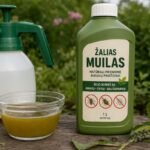 Žalias muilas – sena, bet vis dar veiksminga priemonė sodo kenkėjams naikinti