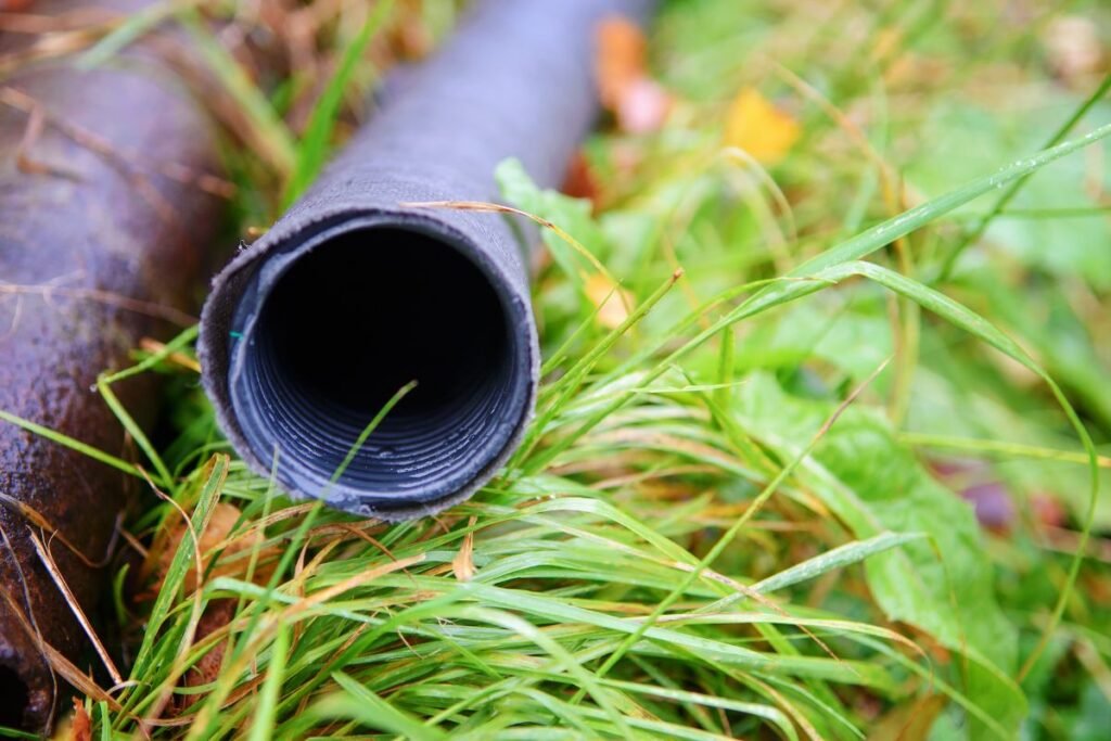 Geotekstilė drenažo sistemoje