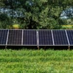 Elektros kaupiklis saulės elektrinei